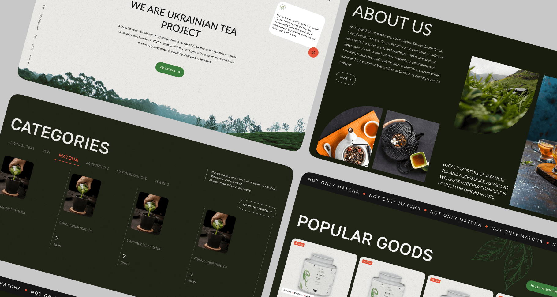 Website for E-commerce | Portfolio Malevich Studio