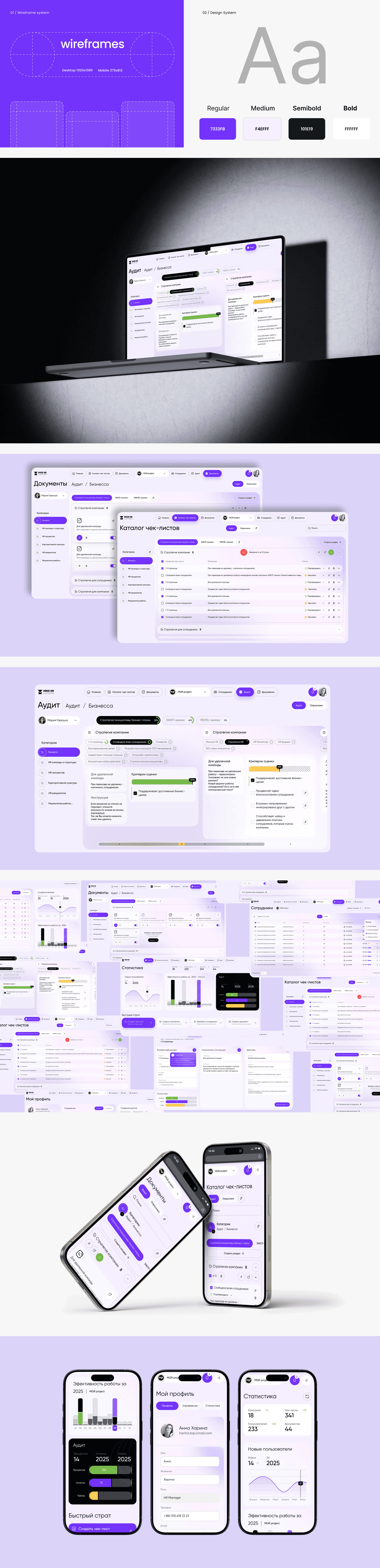 HR Platform for EdTech | Malevich Studio Potrfolio