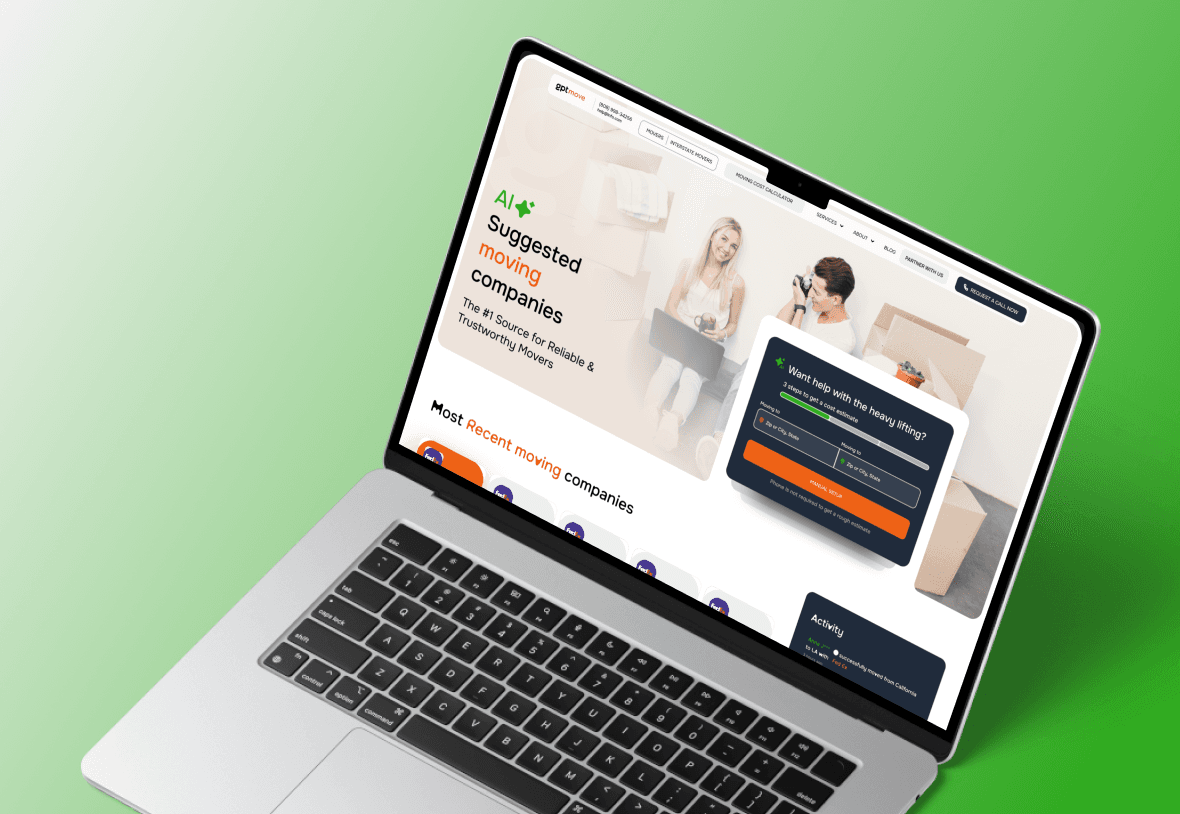 Website for Business Management | Malevich Studio Portfolio