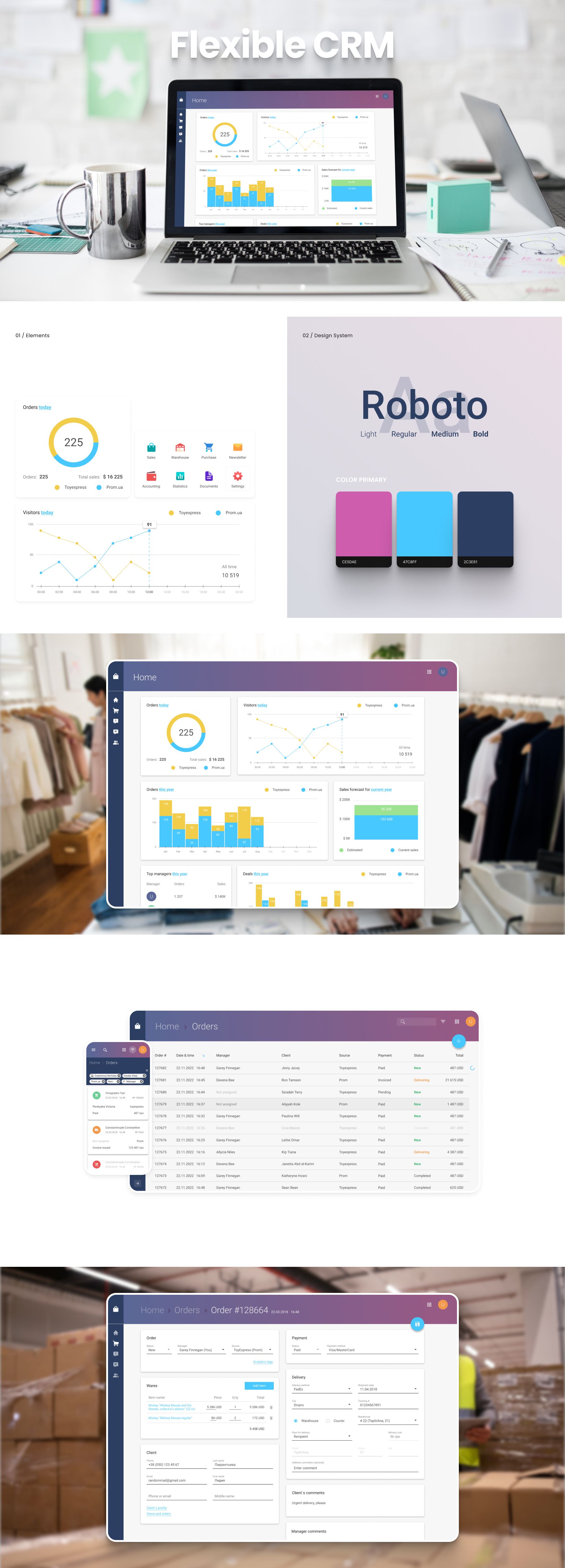 Flexible CRM для e-commerce