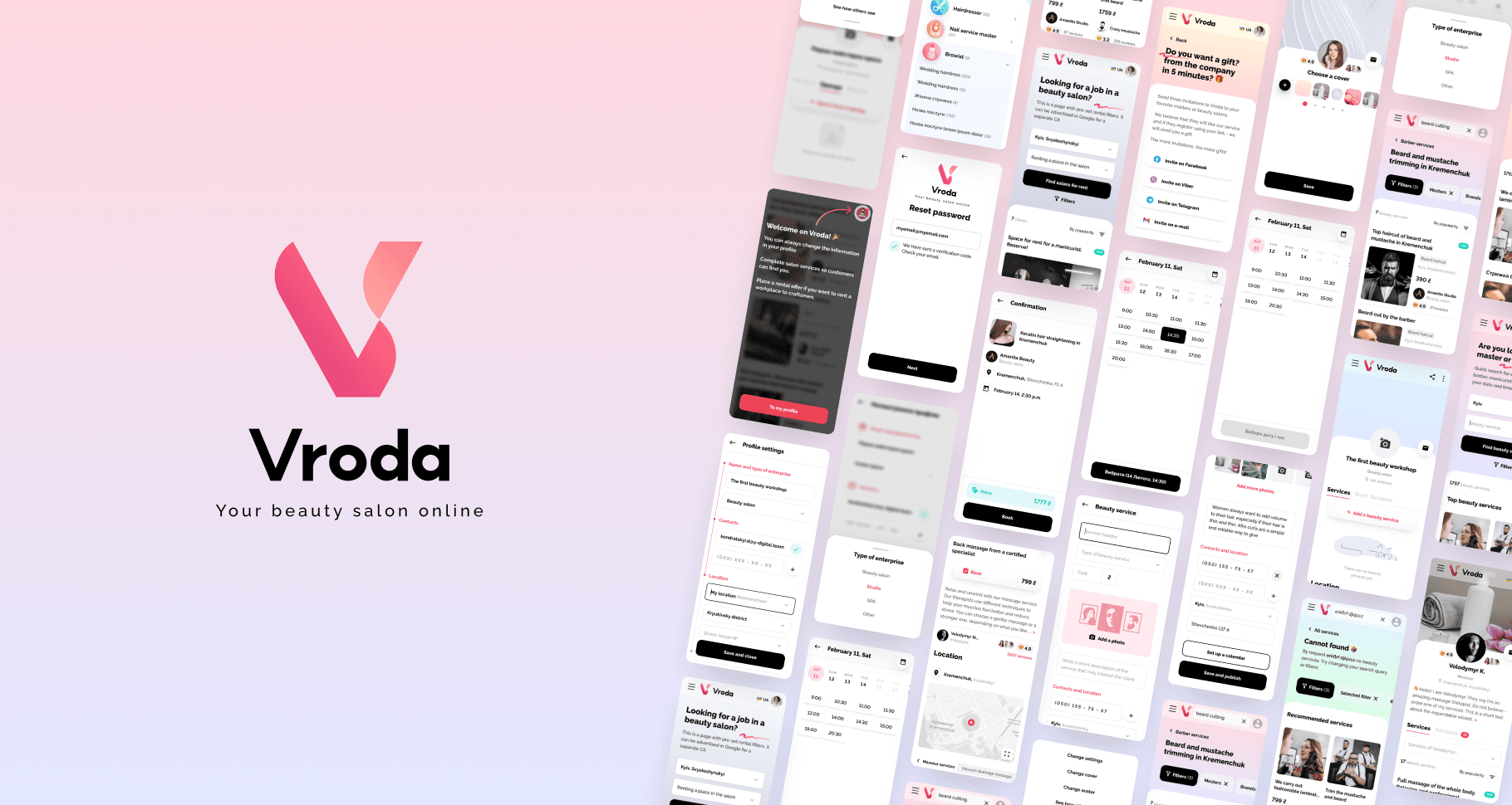 Mobile App for Beauty Services  