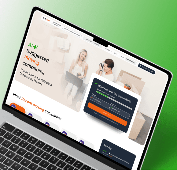 Website for Business Management | Malevich Studio Portfolio