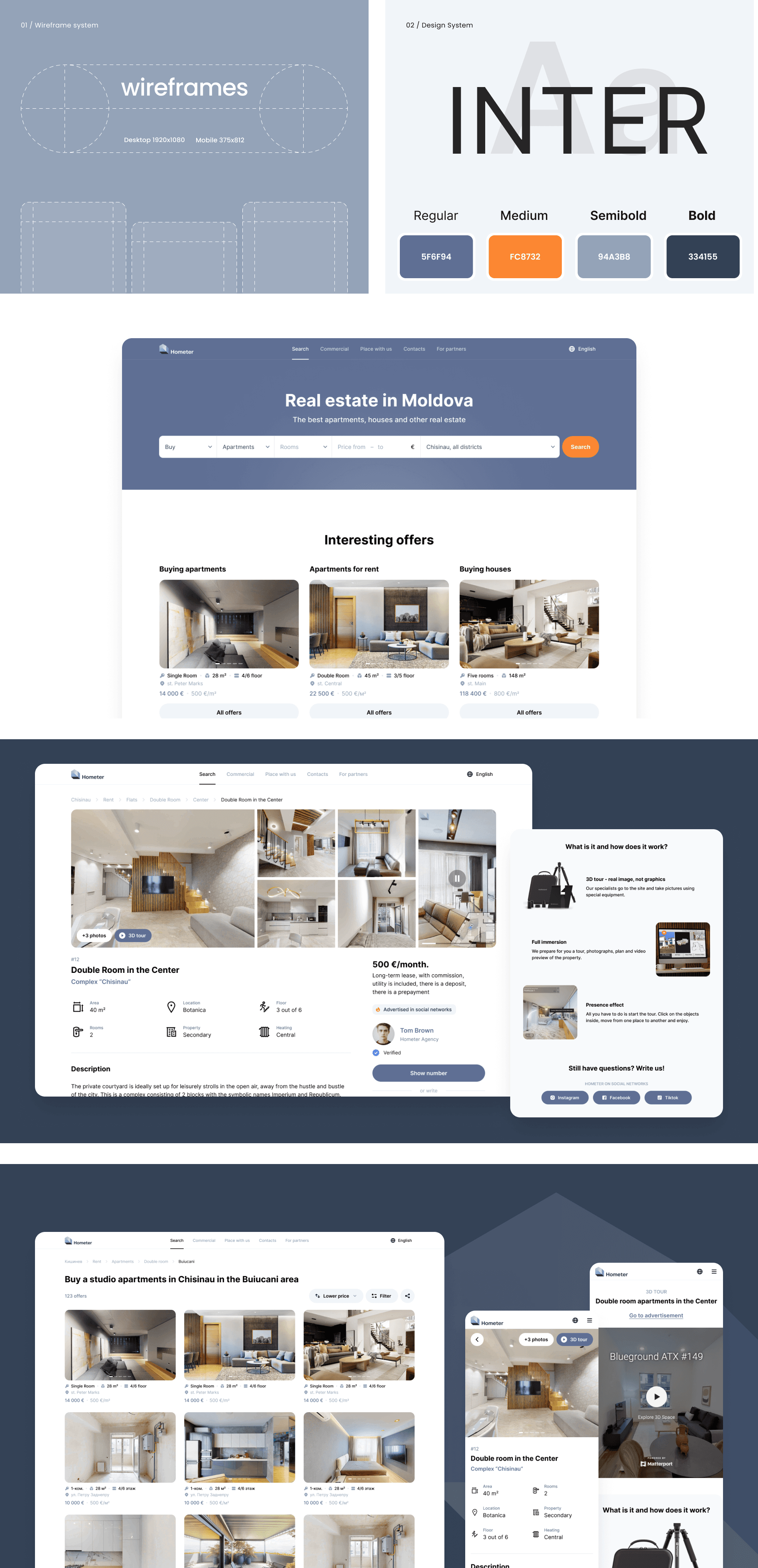 Website for Real Estate | Malevich Portfolio Website for Real Estate | Malevich Portfolio