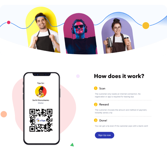xTips service for receiving cashless tips xTips service for receiving cashless tips