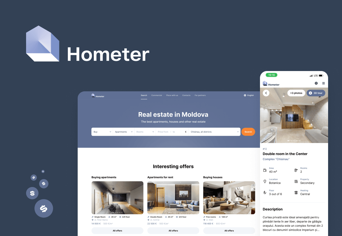 Website for Real Estate | Malevich Portfolio Website for Real Estate | Malevich Portfolio