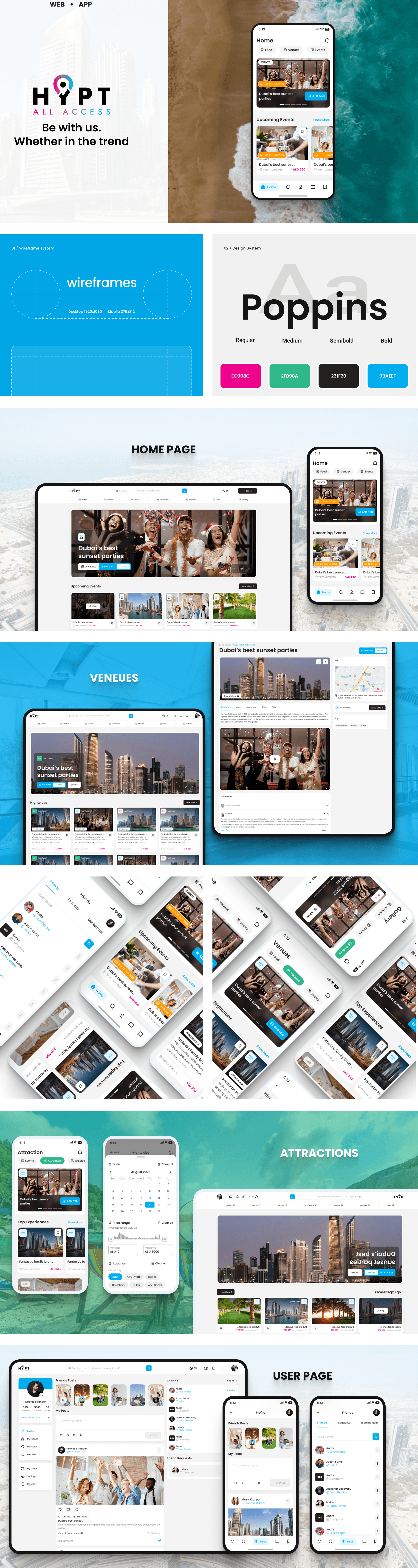 Hypt - platform about entertainment and nightlife Platform about entertainment and nightlife in Dubai